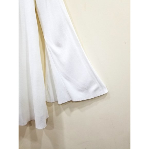 Zara | White Open Back Mini Dress | Large - Picture 3 of 9
